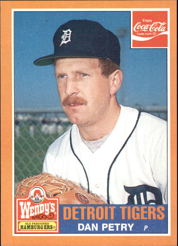 1985 Fleer #4 Tom Brookens VG Detroit Tigers