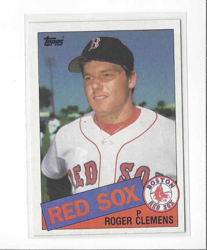 1985 Topps #181 Roger Clemens RC
