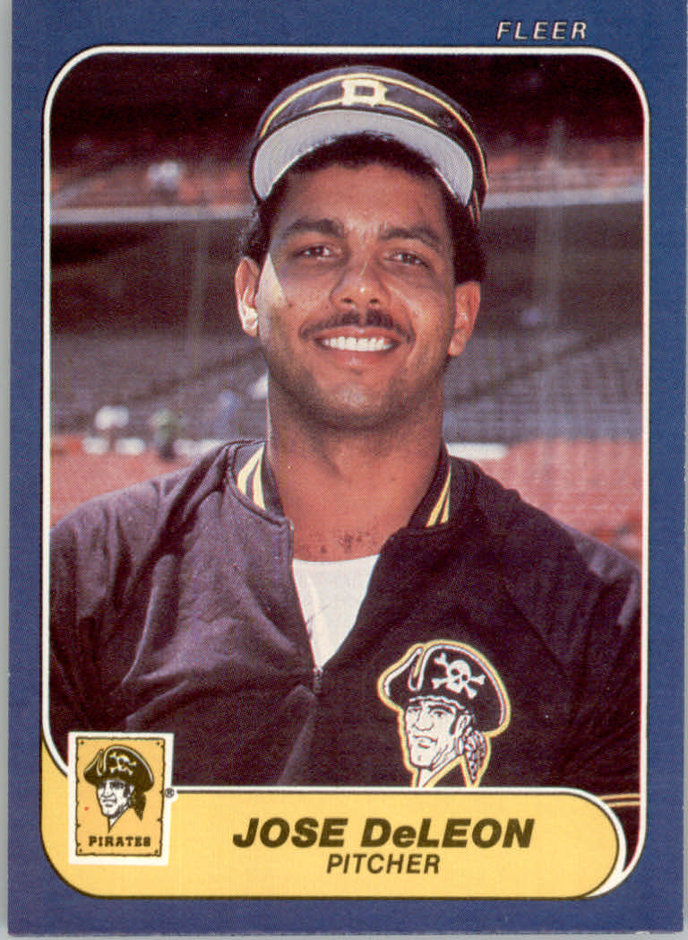 1986 Fleer Baseball "Main Set" Base Cards #441 to #660 - Picture 334 of 427