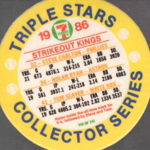 1986 Seven-Eleven Coins Baseball Card Pick (Base) - Bild 15 von 35