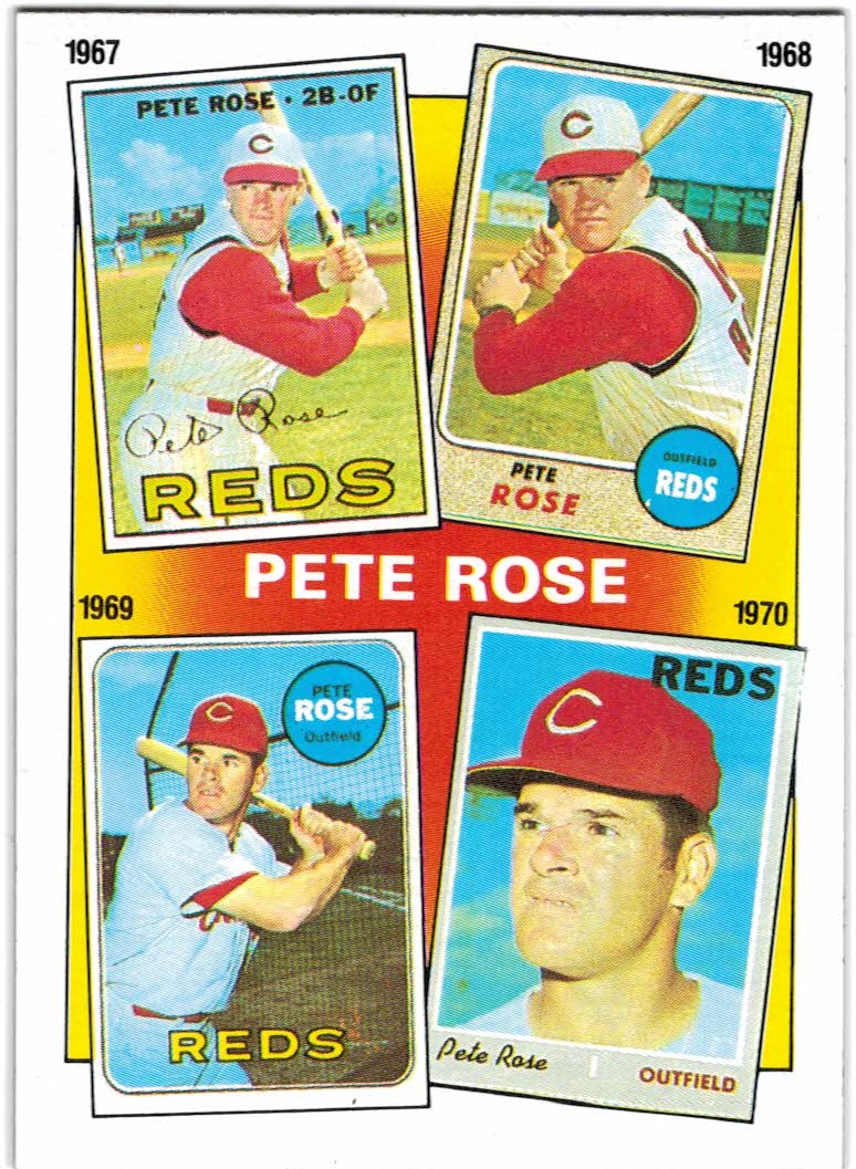 1986 Topps #3 Rose Special: '67-'70
