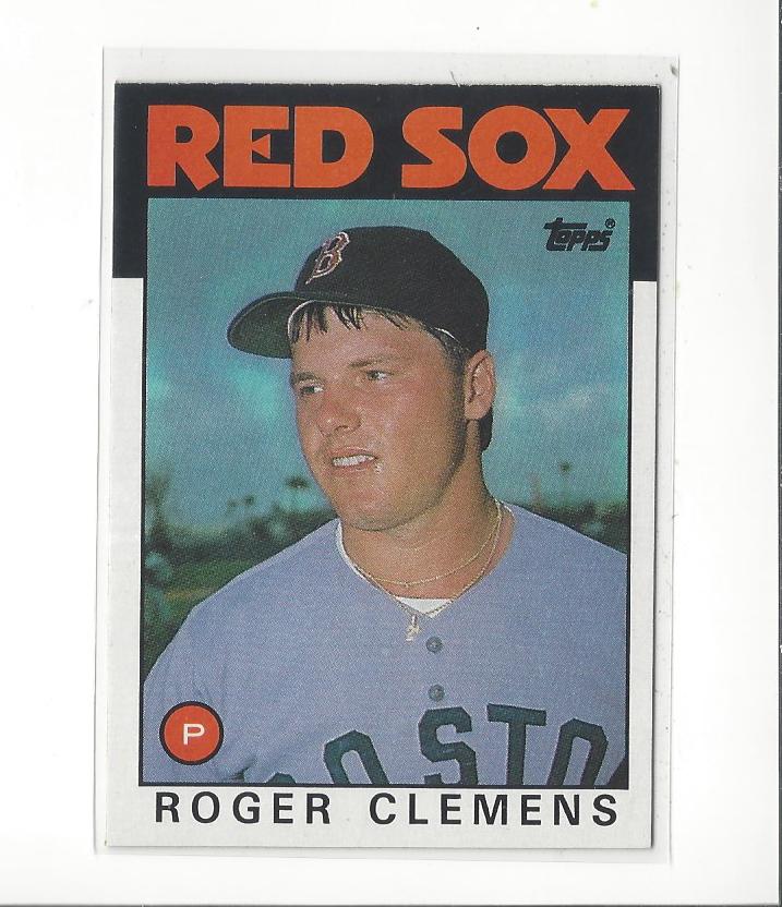 1986 Topps #661 Roger Clemens