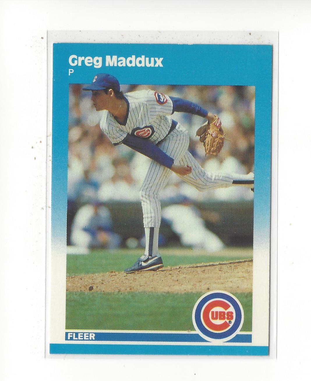 1987 Fleer Update Glossy #U68 Greg Maddux