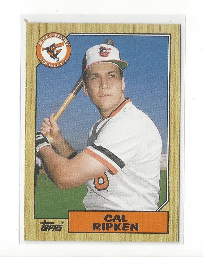 1987 Topps #784 Cal Ripken