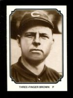 1909-11 T206 #58 Mordecai Brown/Cubs Shirt - - Reprint - NrMt+