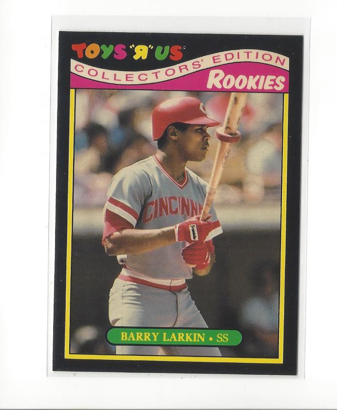 1987 Toys R Us Rookies #18 Barry Larkin