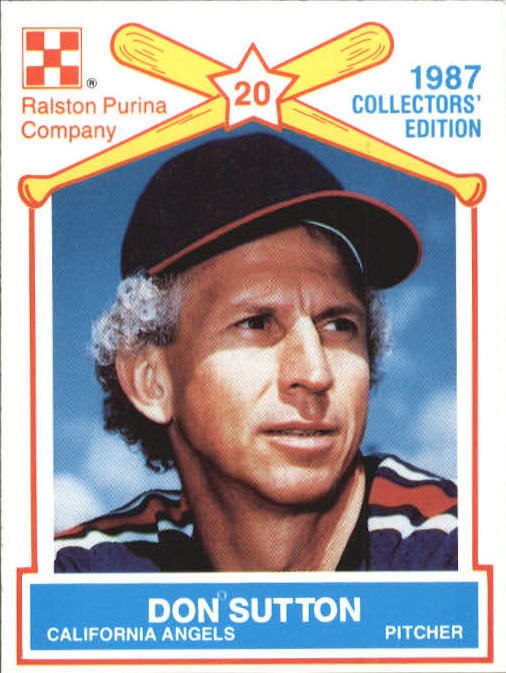 1987 Ralston Purina #6 Don Sutton