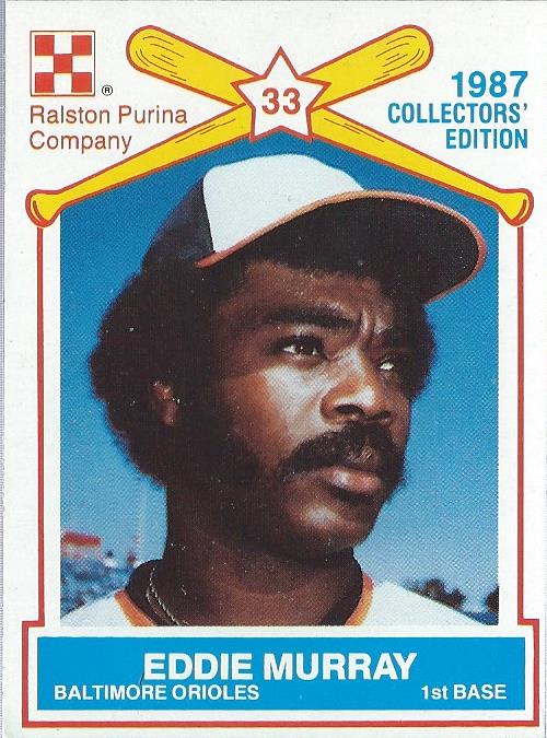 1987 Ralston Purina #8 Eddie Murray