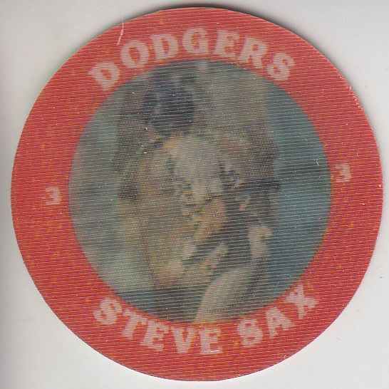 1987 Seven-Eleven Coins #W10 Steve Sax