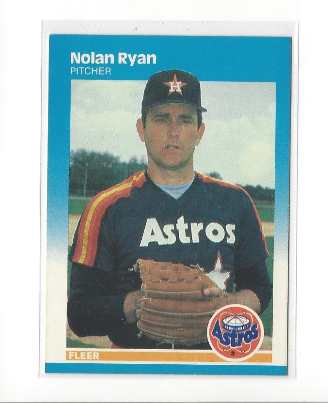 1987 Fleer #67 Nolan Ryan