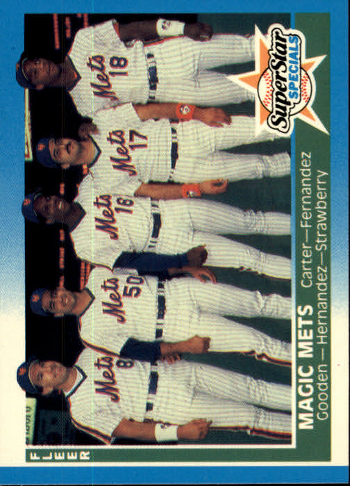 1987 Fleer Glossy #629 Magic Mets