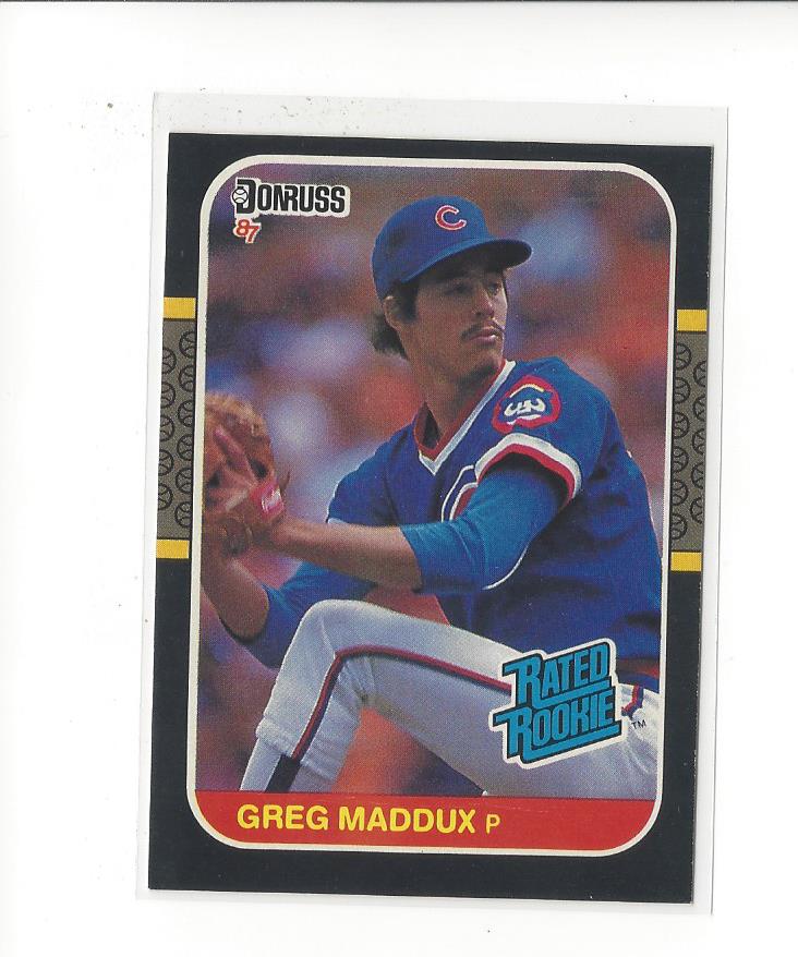 1987 Donruss #36 Greg Maddux RC