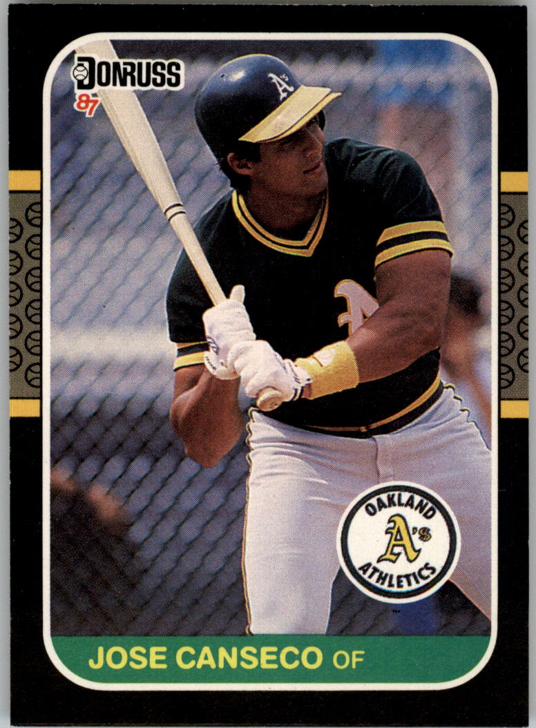 1987 Donruss #97 Jose Canseco