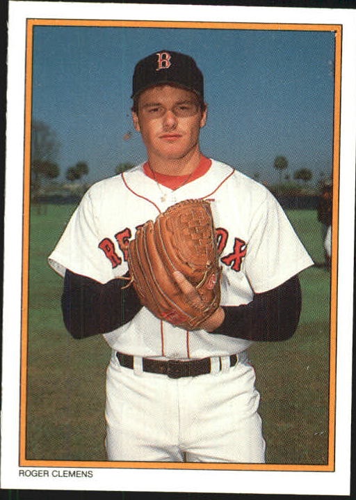 1987 Topps Glossy Send-Ins #5 Roger Clemens