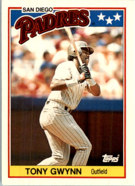 1987 Topps Tony Gwynn #530 **1989 Topps #570 San Diego Padres