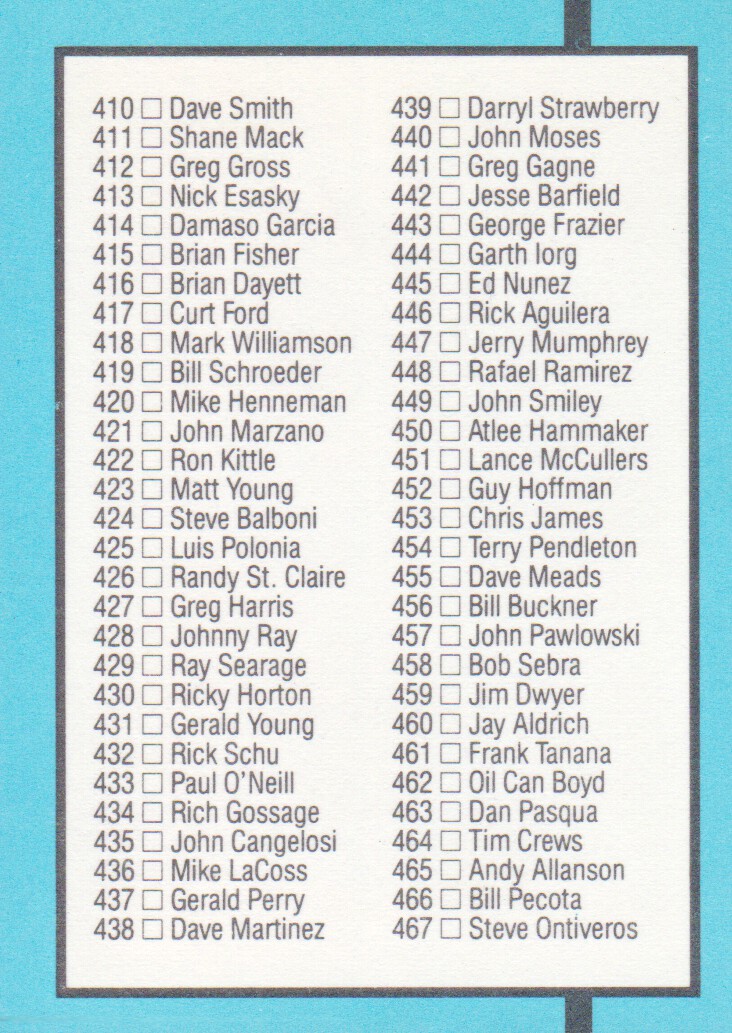 thumbnail 291  - 1988 Donruss Baseball Cards 249-496 Pick From List