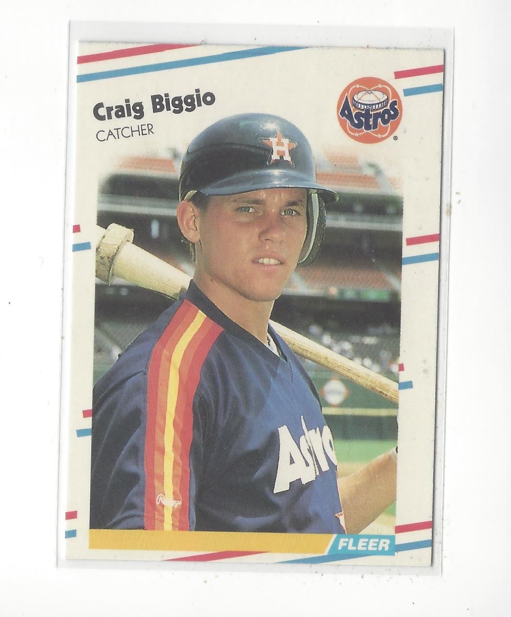 1988 Fleer Update #U89 Craig Biggio XRC
