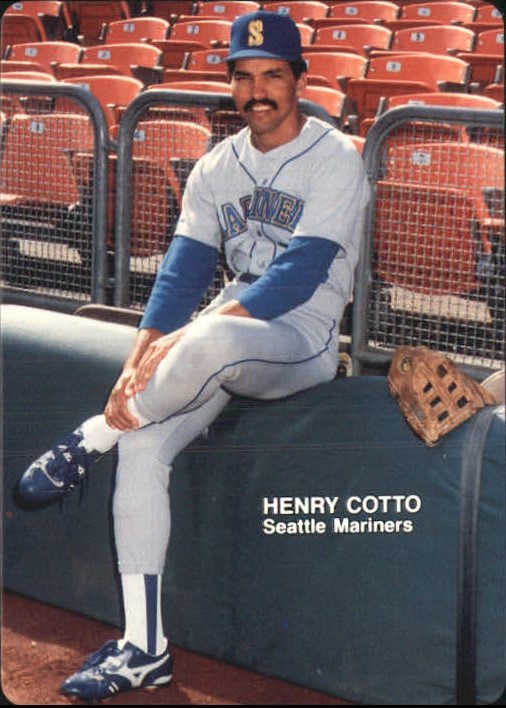 1988 Mariners Mother's #6 Henry Cotto