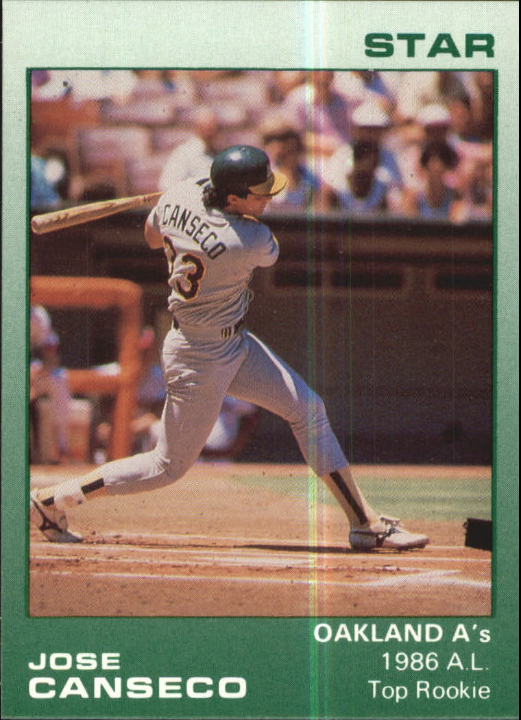 1988 Star Canseco #4 Jose Canseco/All-Star Stats - NM-MT - Burbank