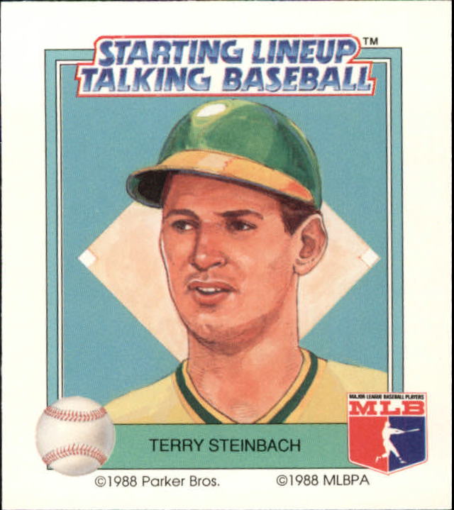 1988 Starting Lineup A’s #15 Terry Steinbach - EX-MT