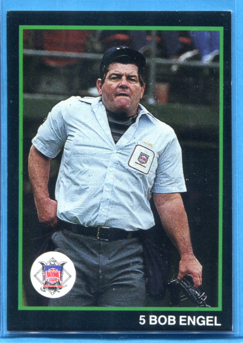 1990 T&M Umpires - Major League Baseball - #9 John Kibler