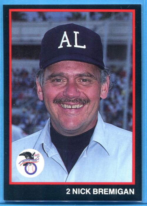 1990 T&M Umpires - Major League Baseball - #9 John Kibler