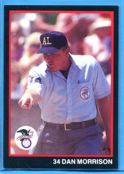 1990 T&M Umpires - Major League Baseball - #9 John Kibler