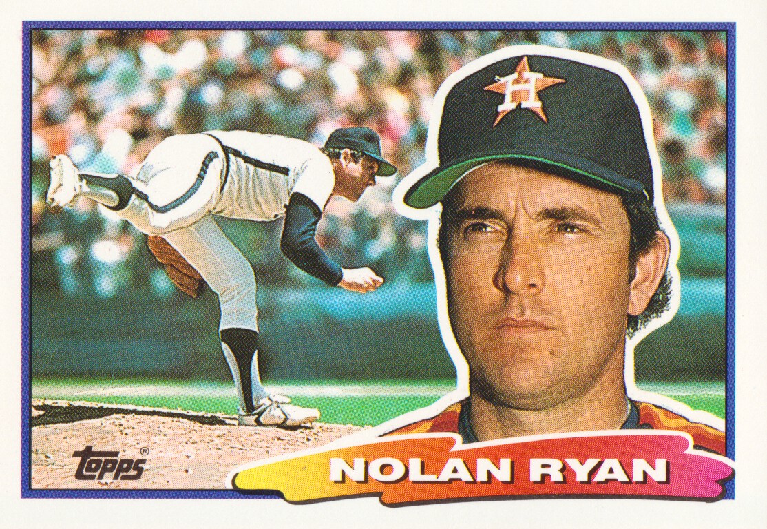 1988 Topps Big #29 Nolan Ryan