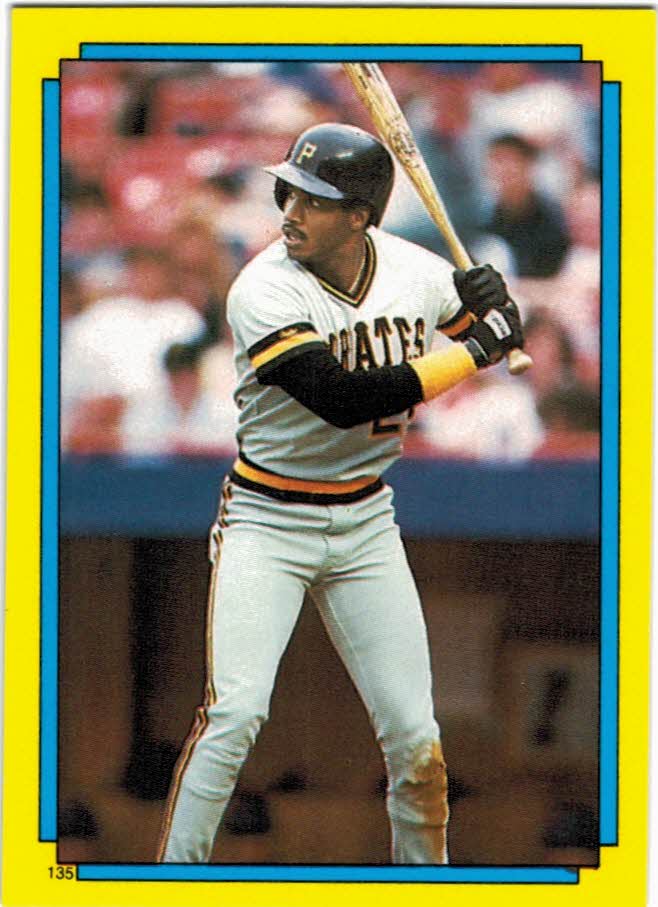 1988 Topps Stickers #135 Barry Bonds