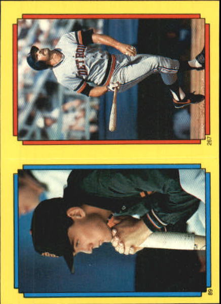 1988 Topps Stickers #267 Kirk Gibson (89)