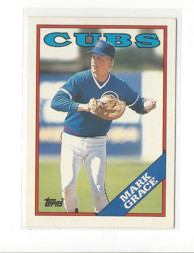 1988 Topps Traded #42T Mark Grace XRC