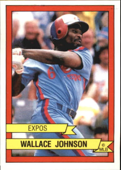 1989 Panini Stickers #120 Wallace Johnson