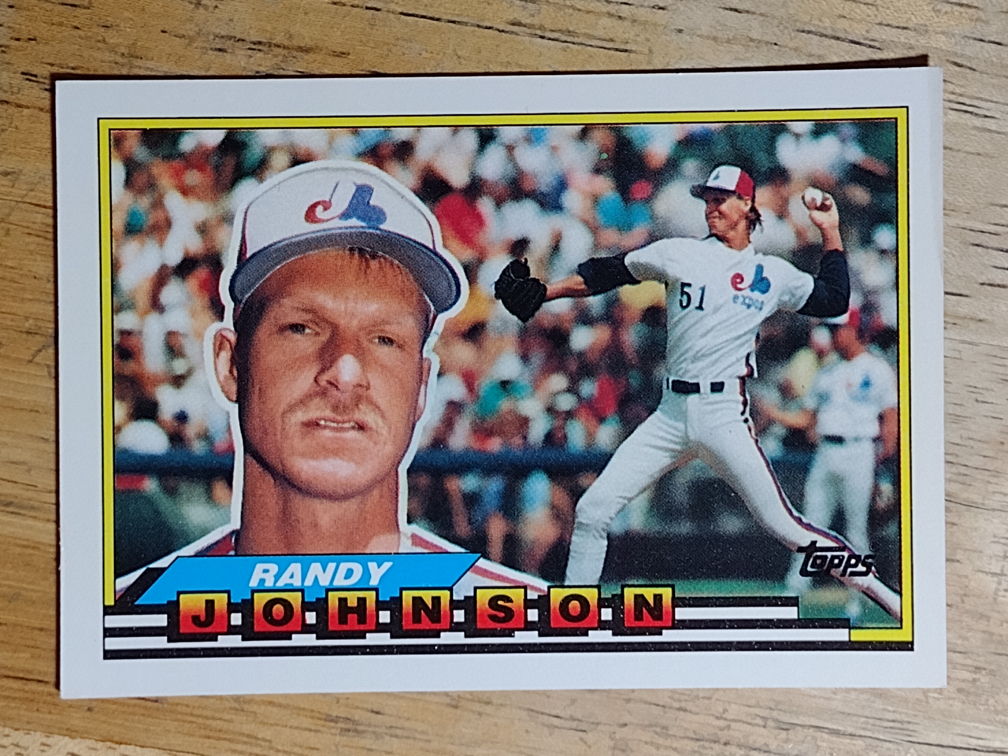 1989 Topps #647 Randy Johnson rookie card - (Lot of 40 cards)