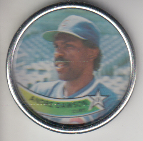 1989 Topps Coins #11 Andre Dawson