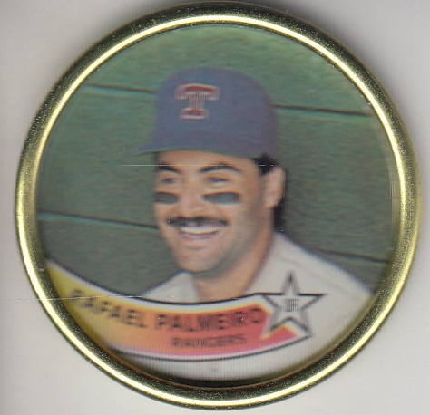 1989 Topps Coins #47 Rafael Palmeiro