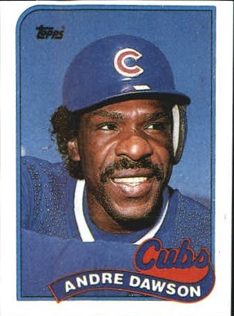 1989 Topps Doubleheaders All-Stars #17 Andre Dawson