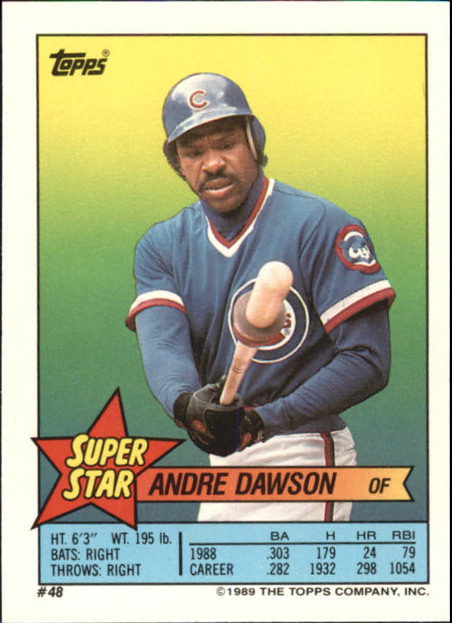 1989 Topps Stickers #36 Willie McGee