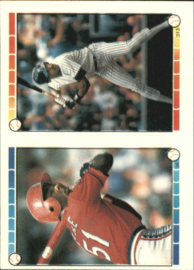 1989 Topps Stickers #36 Willie McGee