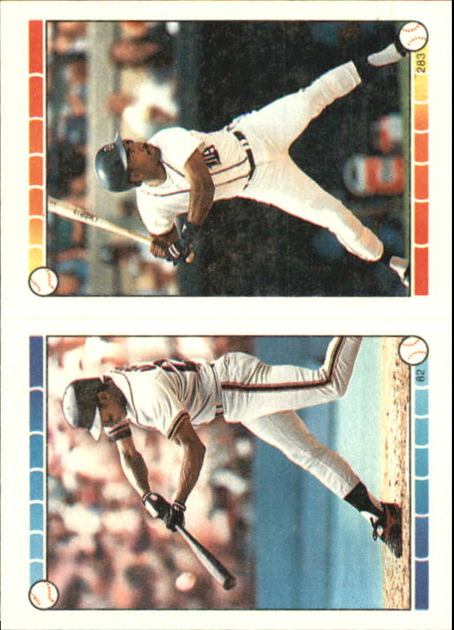 1989 Topps Stickers #82 Jose Uribe
