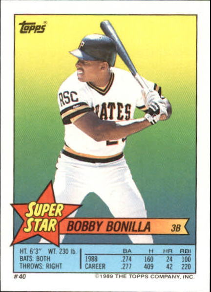 1989 Topps Stickers #228 Bill Swift