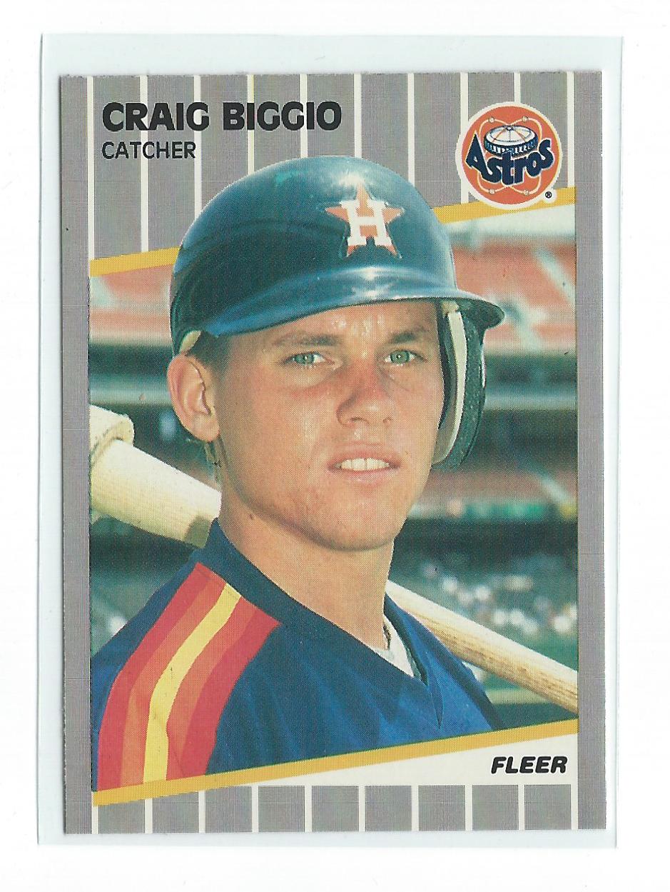 1989 Fleer #353 Craig Biggio RC