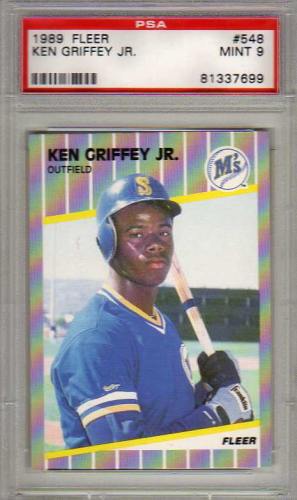 1989 Fleer #548 Ken Griffey Jr. RC