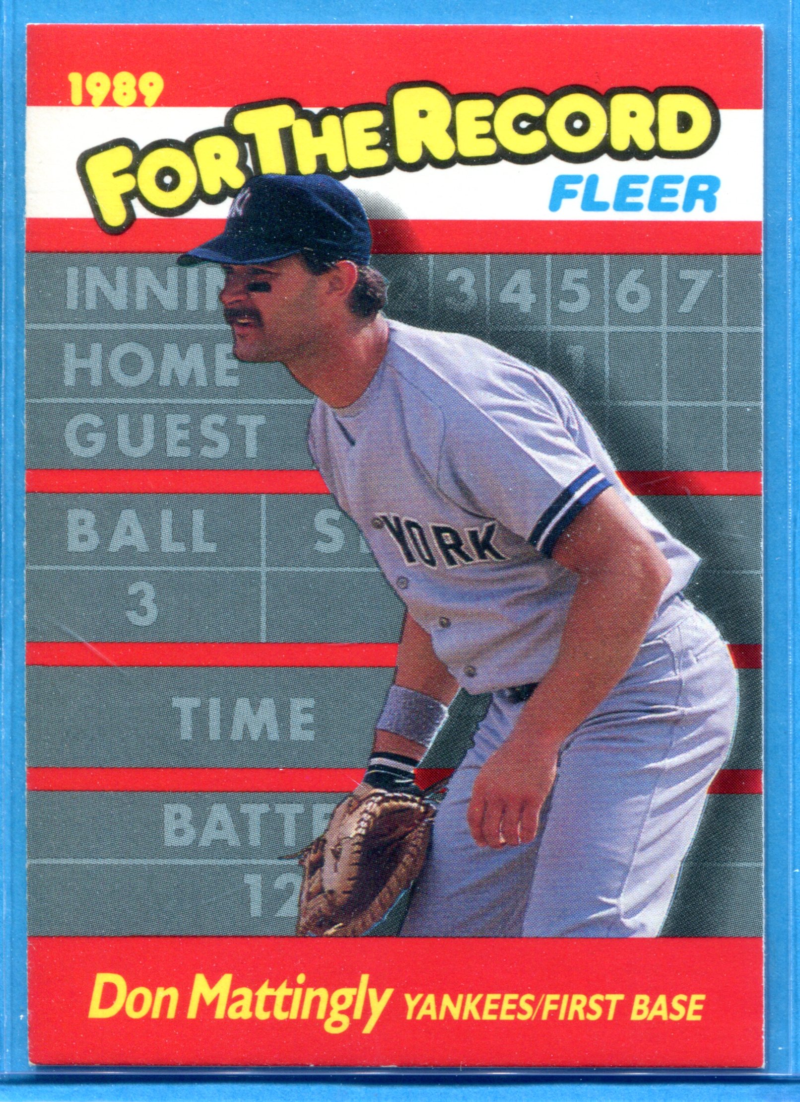 1989 don mattingly starting lineup