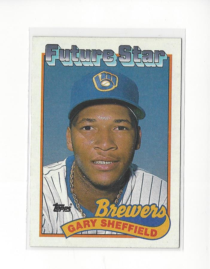 1989 Topps #343 Gary Sheffield FS RC