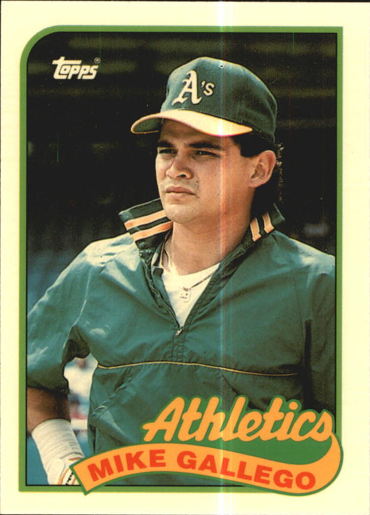 1989 Topps Tiffany #102 Mike Gallego
