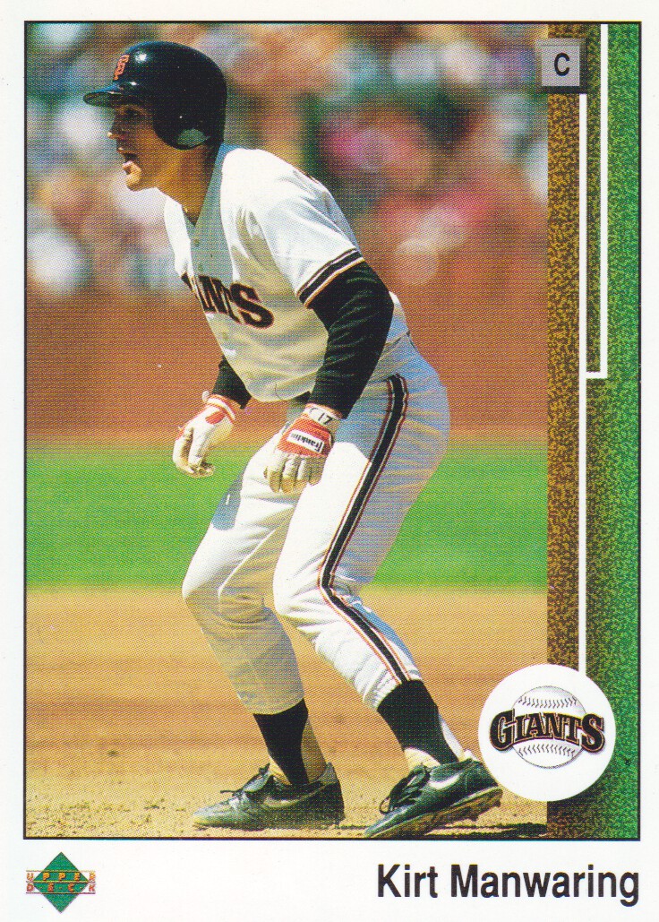  1989 Upper Deck #218 Brett Butler San Francisco Giants