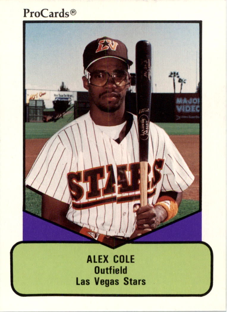 1990 ProCards AAA #21 Alex Cole