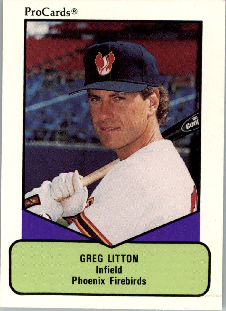 1990 ProCards AAA #46 Greg Litton