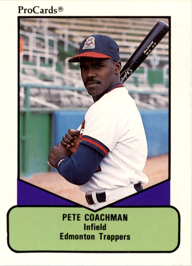 1990 ProCards AAA #98 Pete Coachman