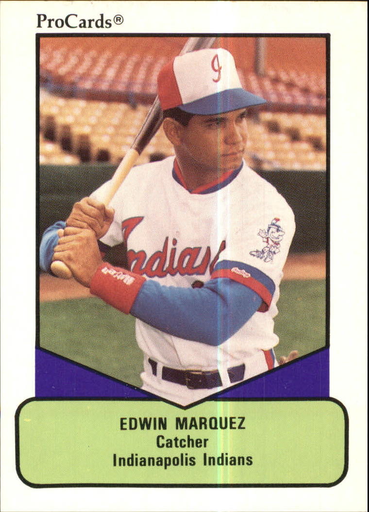 1990 ProCards AAA #584 Edwin Marquez - NM-MT